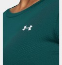 Under Armour HG Armour SS T-skjorte for trening Dame, Hydro Teal thumbnail