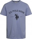 U.S. Polo Archibald T-Shirt T-skjorte Herre, China Blue thumbnail
