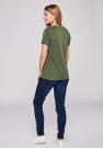 U.S. Polo Amy T-Shirt T-skjorte i bomull Dame, Thyme thumbnail
