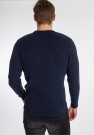 U.S Polo Archi Knit Sweater Strikket Genser Herre, Dark Sapphire/Navy thumbnail