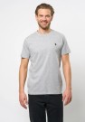 U.S Polo Arjun T-Shirt T-skjorte Herre, Grey Melange thumbnail
