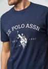 U.S. Polo Archibald T-Shirt T-skjorte Herre, Dark Sapphire thumbnail