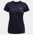 Under Armour Tech SSC - Twist T-skjorte for trening Dame, Midnight Navy thumbnail