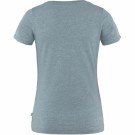 Fjällräven 1960 LOGO T-SHIRT T-skjorte Dame, Indigo Blue-Melange  thumbnail