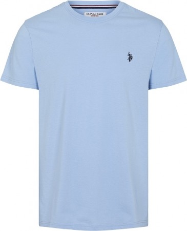 U.S. Polo Arjun T-Shirt T-skjorte Herre, Placid Blue