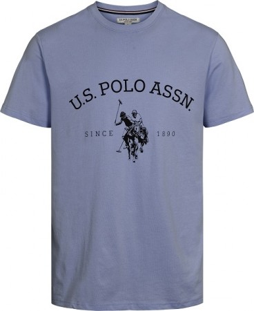 U.S. Polo Archibald T-Shirt T-skjorte Herre, China Blue