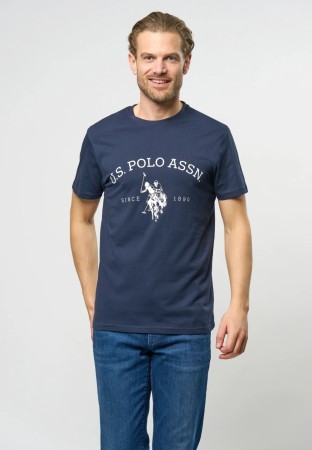 U.S. Polo Archibald T-Shirt T-skjorte Herre, Dark Sapphire