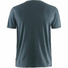 Fjällräven Logo T­-shirt T-skjorte Herre, Navy   thumbnail