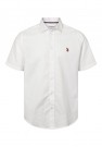 U.S. Polo Natan Reg SF USPA M Shirt Til Herre, Hvit thumbnail