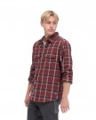Bergans Tovdal Shirt Til Herre, Amarone Red / Dark Shadow Grey Check thumbnail
