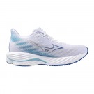 Mizuno wave rider 28 løpesko dame, hvit/blå thumbnail