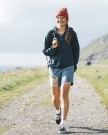 Bergans Vaagaa Light Softshell Shorts til dame, Granite Blue/Warm Sand thumbnail