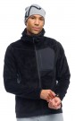 Twentyfour Isbre Air Fleece H fleecejakke til herre, sort  thumbnail