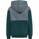 Hummel hmlMorten hoodie, Deep Teal thumbnail