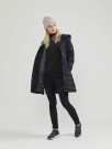 Craft CORE Gain Midlayer Halfzip Langarmet Treningstrøye / Mellomlag Dame, Sort thumbnail