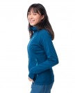 Bergans Cecilie Wool Hood Jacket Til Dame, Deep Sea Blue thumbnail