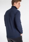 U.S. Polo Brison Knit Half-zip strikket genser Herre, Dark Sapphire / Navy thumbnail