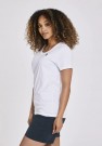U.S. Polo Amy T-Shirt T-skjorte i bomull Dame, Hvit thumbnail