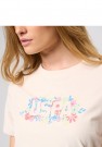 U.S. Polo Haya Reg Straig Sj USPA W Tee t-skjorte Til dame, Creole Pink  thumbnail