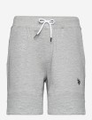 U.S Polo USPA Sweat Shorts Carsten Men Bomullshorts Herre, Grey Melange thumbnail