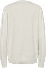 U.S. Polo Bell Knit V-Neck Dame, Cloud Dancer thumbnail