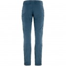 Fjällräven Keb Trousers Curved Dame, Indigo Blue   thumbnail