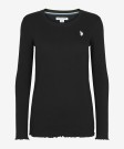 U.S Polo Carlotta T-Shirt tynn genser Dame, Tap Shoe (utsolgt) thumbnail