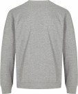 U.S Polo Adler Sweat O-Neck bomullsgenser Herre, Grey Melange  thumbnail