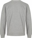 U.S Polo Adler Sweat O-Neck bomullsgenser Herre, Grey Melange thumbnail