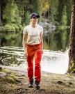 Bergans Nordmarka Favor Outdoor Pants Til Dame, Dark Brick/Brick thumbnail