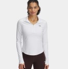 Under Armour Motion 1/2 Zip Emea til dame, Hvit thumbnail