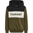 Hummel hmlMorten Hoodie, Dark Olive  thumbnail