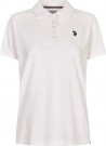 U.S Polo Alma Polo Piquetskjorte Dame, Hvit thumbnail