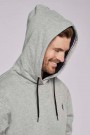 U.S Polo Brayden Hoodie Hettegenser Herre, Grey Melange thumbnail