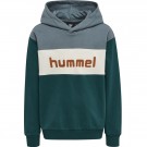 Hummel hmlMorten hoodie, Deep Teal thumbnail