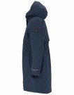 Twentyfour Mode Mia Warm Parkas Dame, Marineblå thumbnail