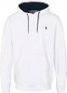 US Polo USPA Sweatshirt Brayden Men Hettegenser Herre, Hvit  thumbnail