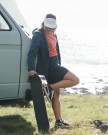 Bergans Vaagaa Light Softshell Shorts Til dame, Navy Blue thumbnail