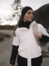 Twentyfour Isbre 120 Vattert Skalljakke Dame, Hvit thumbnail