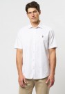 U.S. Polo Natan Reg SF USPA M Shirt Til Herre, Hvit thumbnail