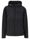 Twentyfour mode zip fleece herre, sort thumbnail