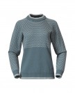 Bergans Alvdal Wool Jumper Til Dame, Grey Sage/Vanilla White  thumbnail