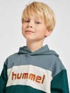Hummel hmlMorten hoodie, Deep Teal thumbnail