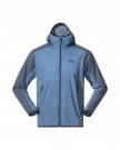Bergans Vaagaa Windbreaker Jacket Til Herre, Blue Moon/Granite Blue thumbnail