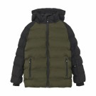 Color Kids Ski Jacket - Quilt - Contrast Welded Seams, Grape Leaf thumbnail