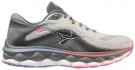 Mizuno Wave Sky 7 Løpesko Dame, Grå/Hvit thumbnail