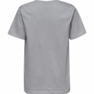 Hummel hmlTres T-shirt S/S Til Junior, Grey Melange  thumbnail