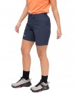 Bergans Vaagaa Light Softshell Shorts Til dame, Navy Blue thumbnail