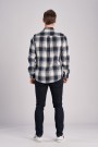 U.S. Polo Gary Flannel Shirt Flanellskjorte Herre, Cloud Dancer  thumbnail