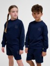 Hummel HMLclean Sweatshirt til junior, Black Iris thumbnail